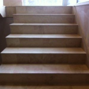 Marble stairs, 1st set
