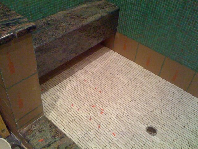 Shower Floor Installed.jpg