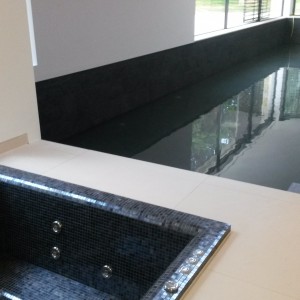 Natural stone swimming pool