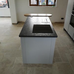 Opus pattern limestone with underfloor heating