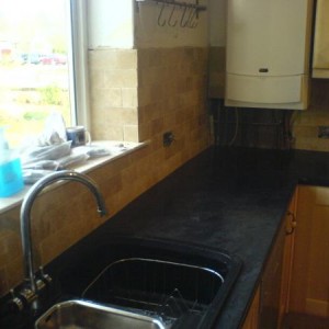 travertine splash
