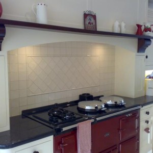 AGA splashback