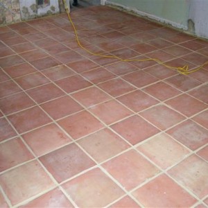 Terracotta floor