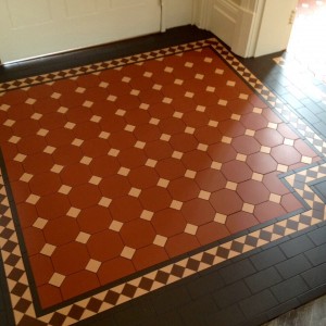 Victorian floor tiling