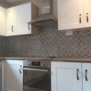 Kitchen splashback