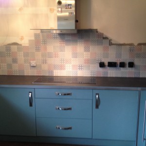 Kitchen splash back