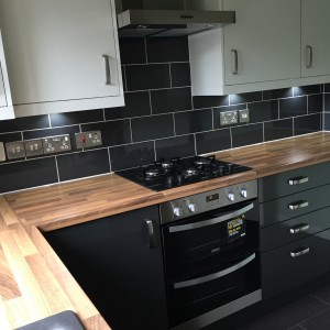 Kitchen refit and tiling