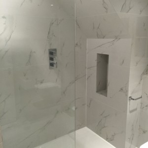 Porcelthin ensuite refit.