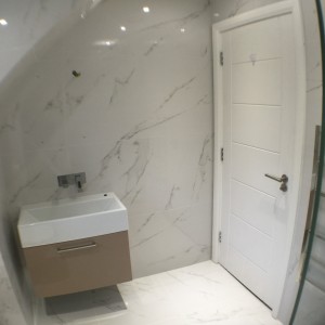 Porcelthin ensuite refit.