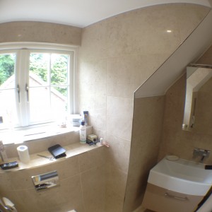 Porcelthin ensuite refit.