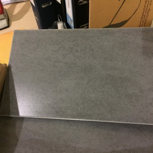 B&Q charcoal tile