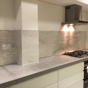 Kitchen splashback