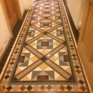 Victorian geometric hallway