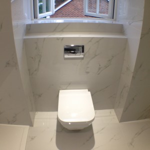 Porcelthin ensuite refit.