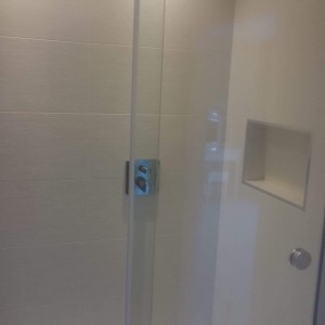 Niche in shower