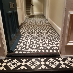 Hallway and step