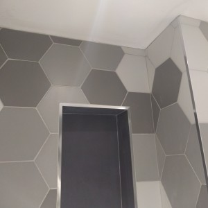 Hex Tiles Around Niche