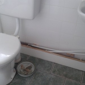 pipes to box in