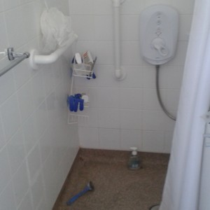 tiled wetroom