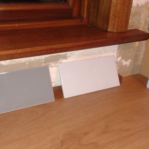 tiles and window
