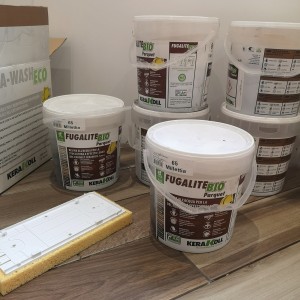 Fugalite bio parquet epoxy grout