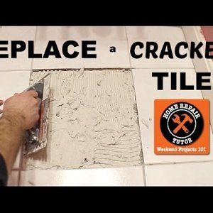 How to Replace a Cracked Tile