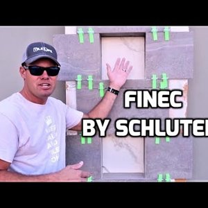 Media 'Schluter Finec Trim for Mitered Porcelain vs. Mitered Porcelain Tile for Shower Niche' in album 'Helpful tiling and tile videos'