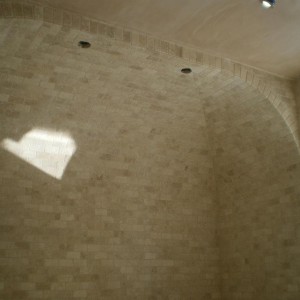 Finished Bathroom ceiling