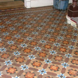 Floor restored over new screeding murray