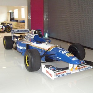 Tiling in F1 Showroom