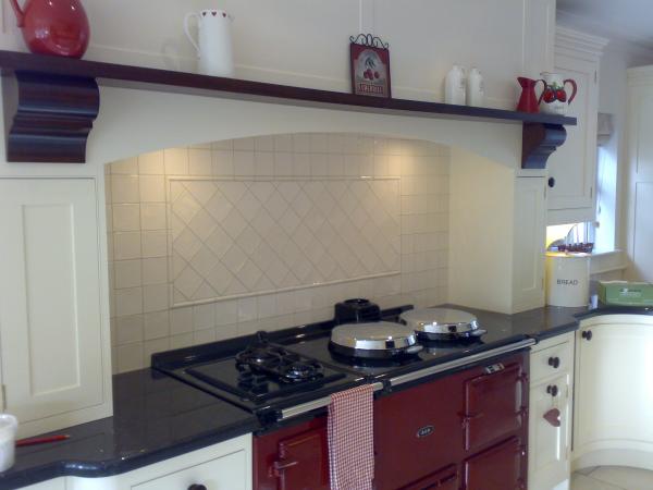 AGA splashback