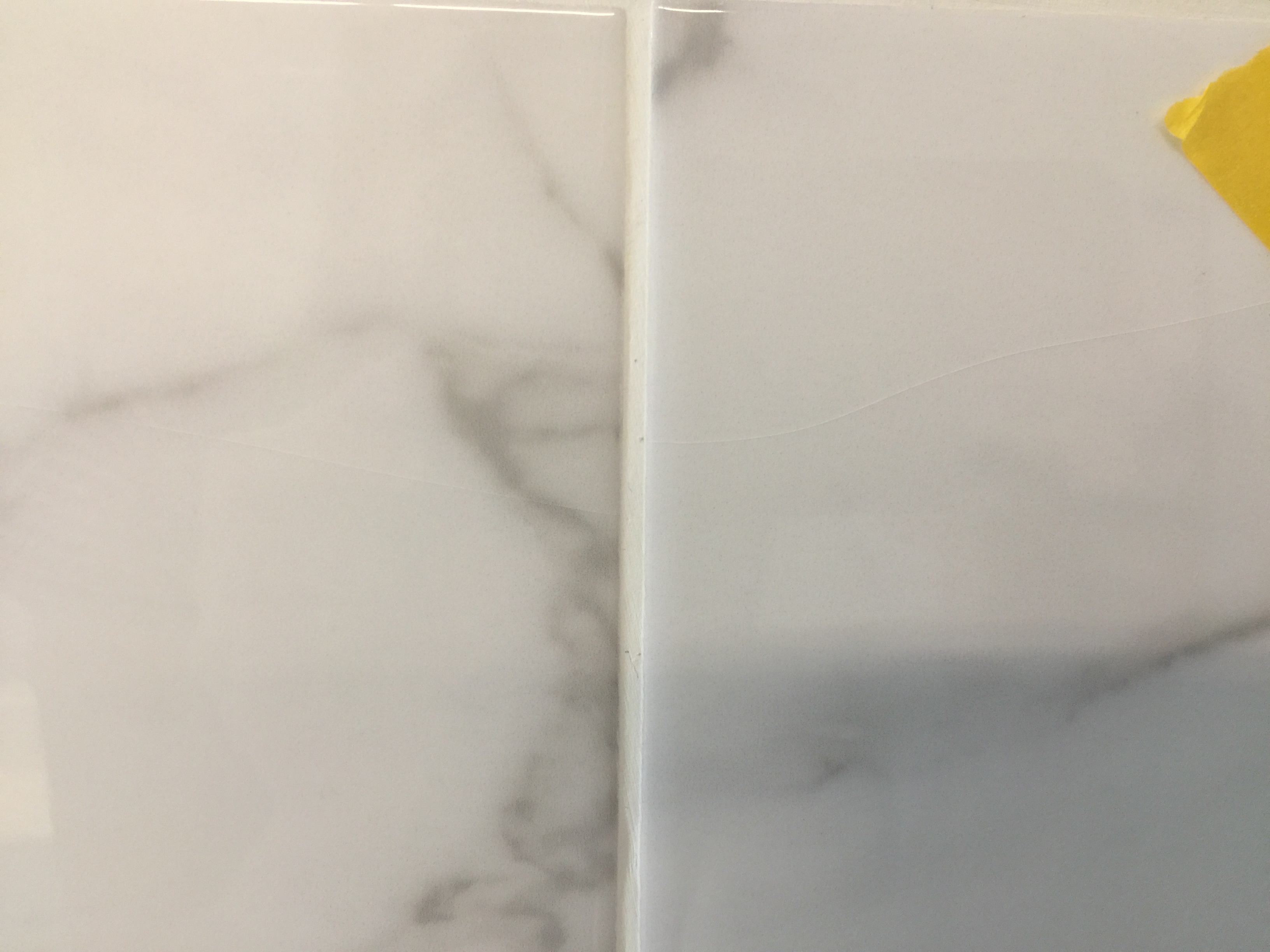 Cracks that go across two tiles