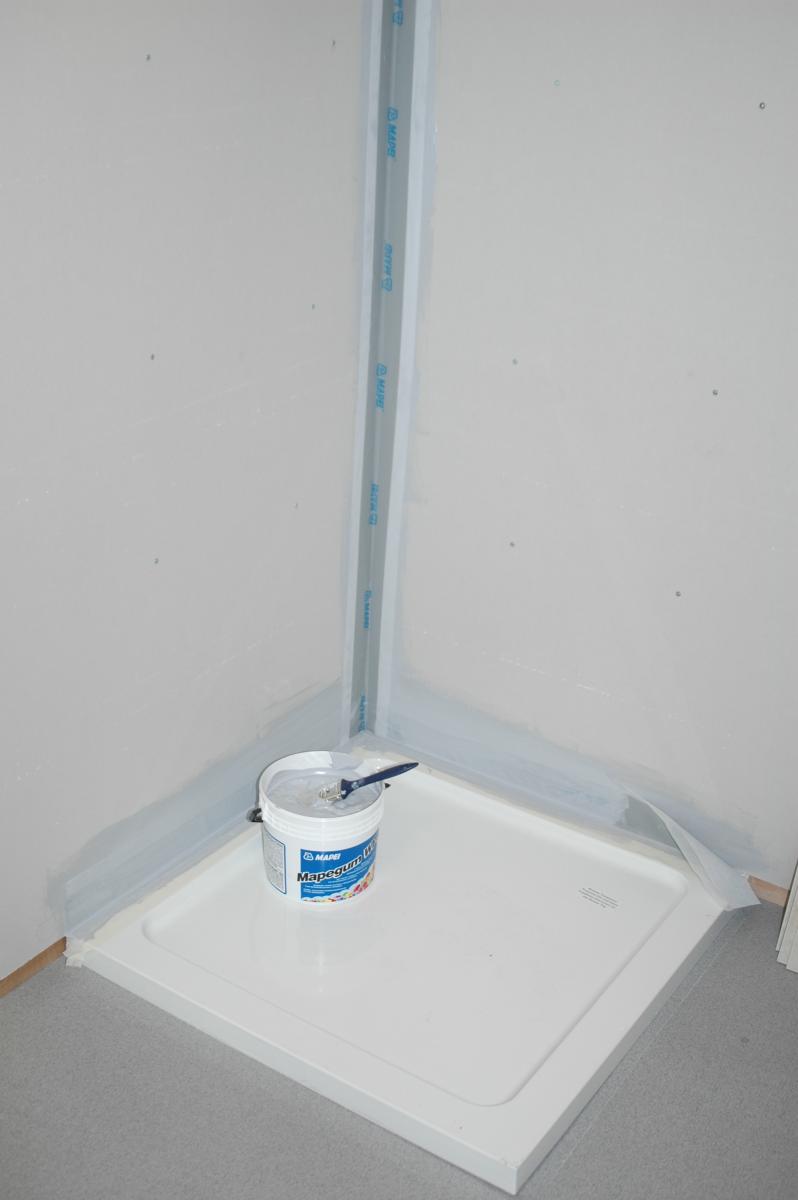 Mapei shower best sale waterproofing kit