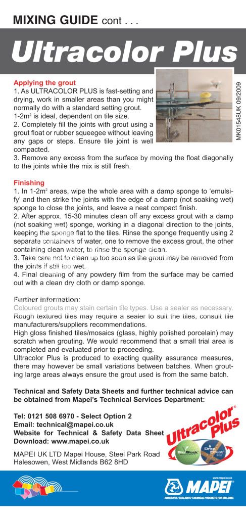 ULTRACOLOR PLUS, technical sheet