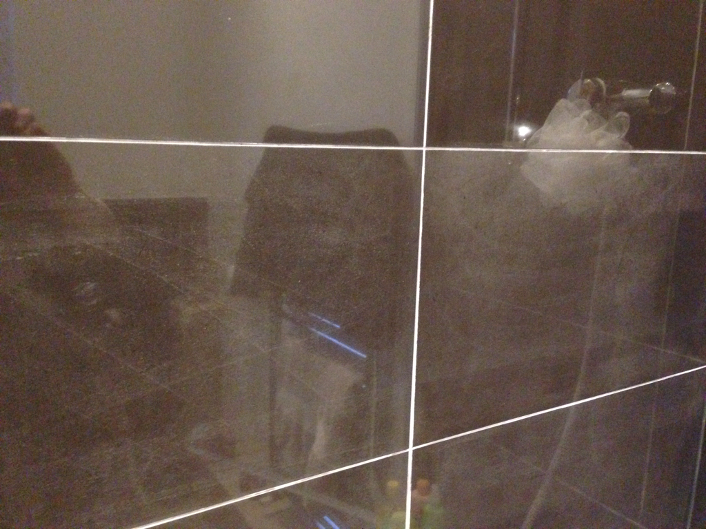 Polished porcelain, damaged surface  TilersForums.com Tiling